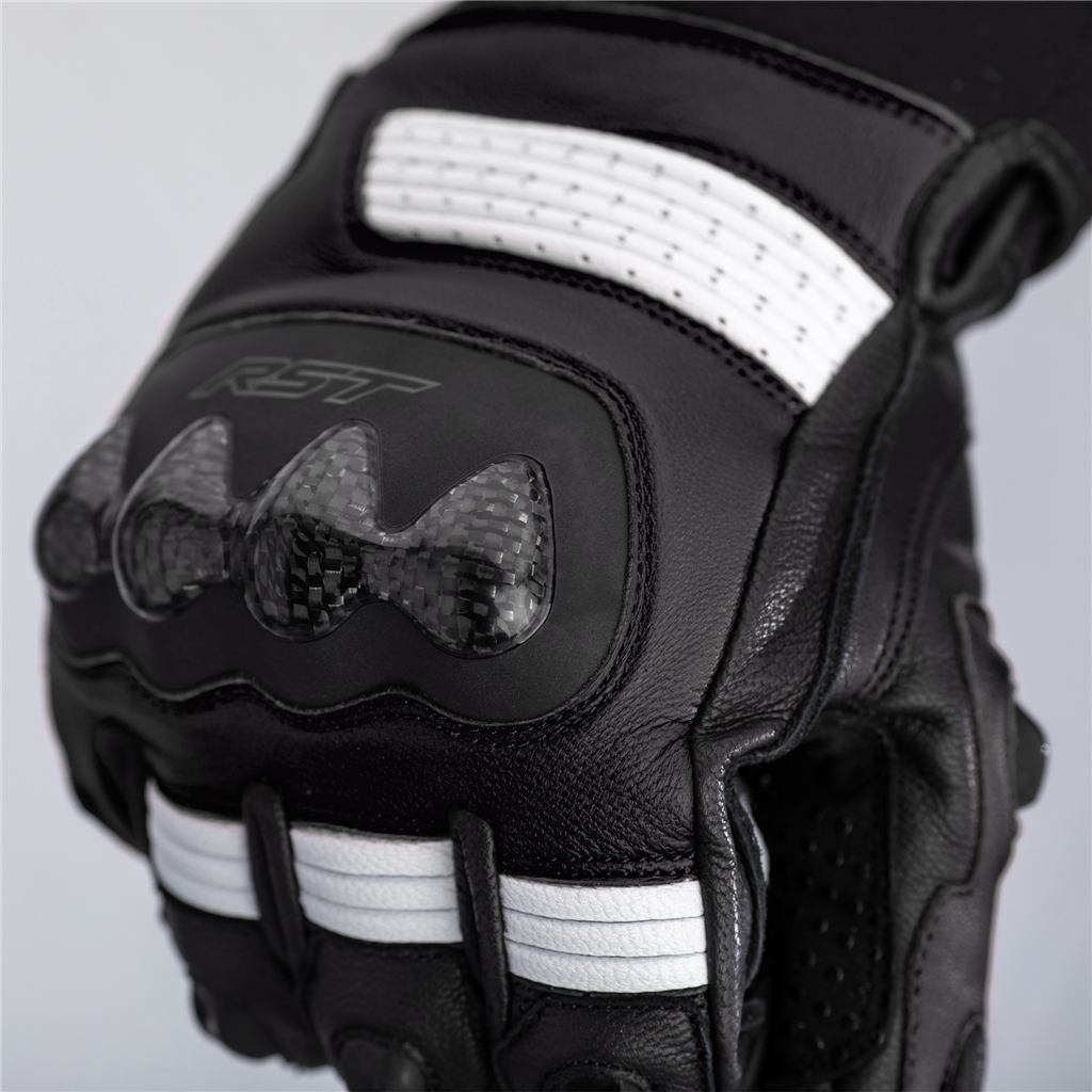 RST Freestyle 2 CE Mens Glove - Black / White / White
