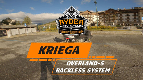 Kriega Overland-S Rackless System - Aprilia Tuareg 660