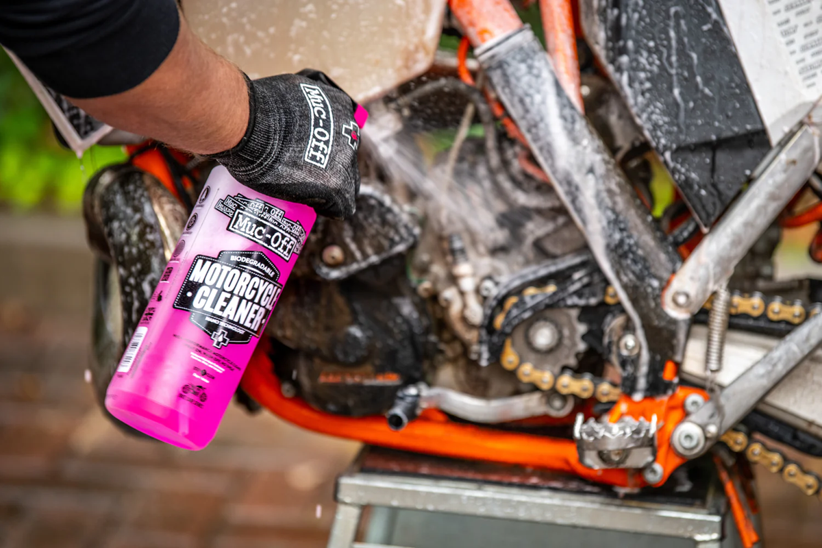 Muc-Off Motorcycle Cleaning & Maintenance: Keep Your Bike Spotless