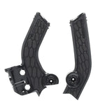Kove 450 Rally - Acerbis X-Grip Frame Guards - Black