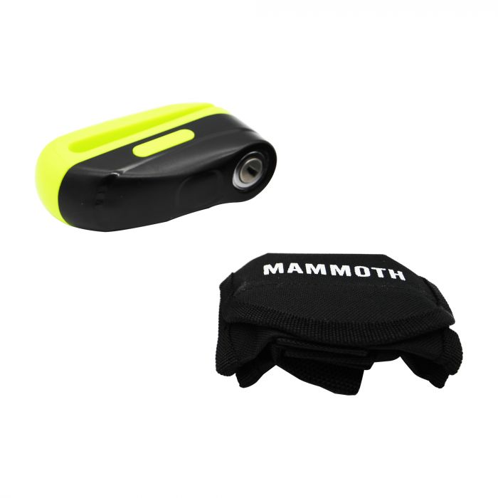 Mammoth Security Rogue Disc Lock 10mm Yellow