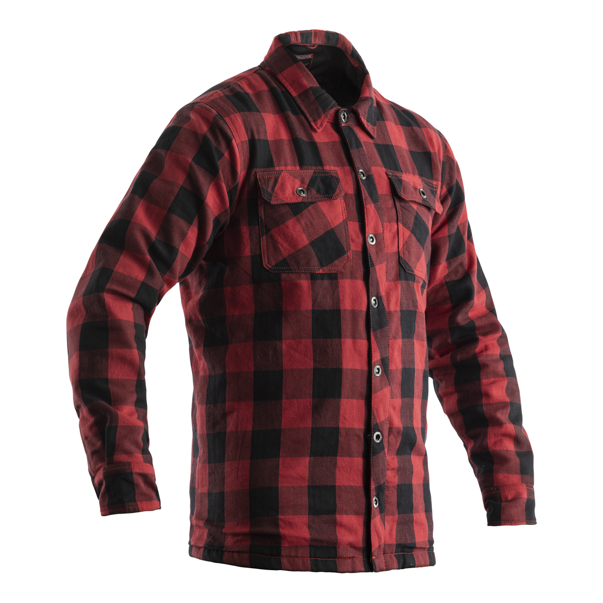 Lumberjack CE Mens Textile Shirt - Red Check