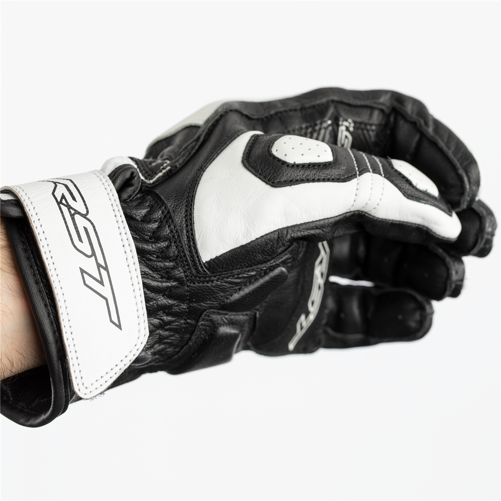 RST Stunt III CE Mens Glove - Black / White