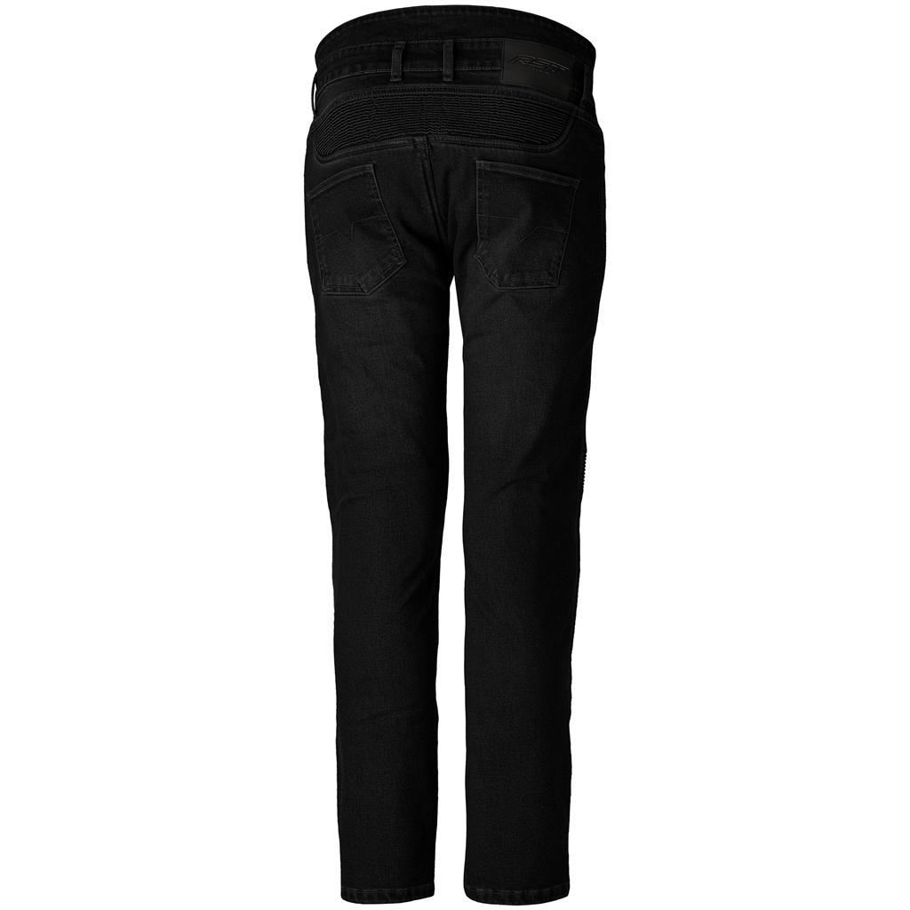 RST Tech Pro CE Mens Short Leg Textile Jean - Solid Black