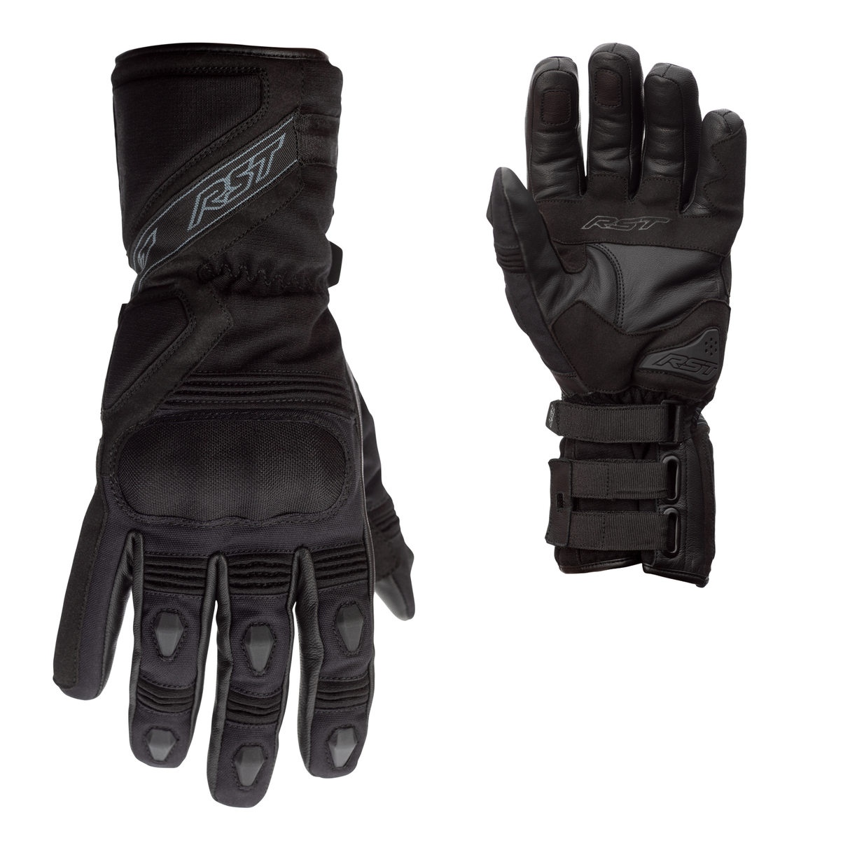 X-Raid CE Mens Waterproof Glove - Black / Black