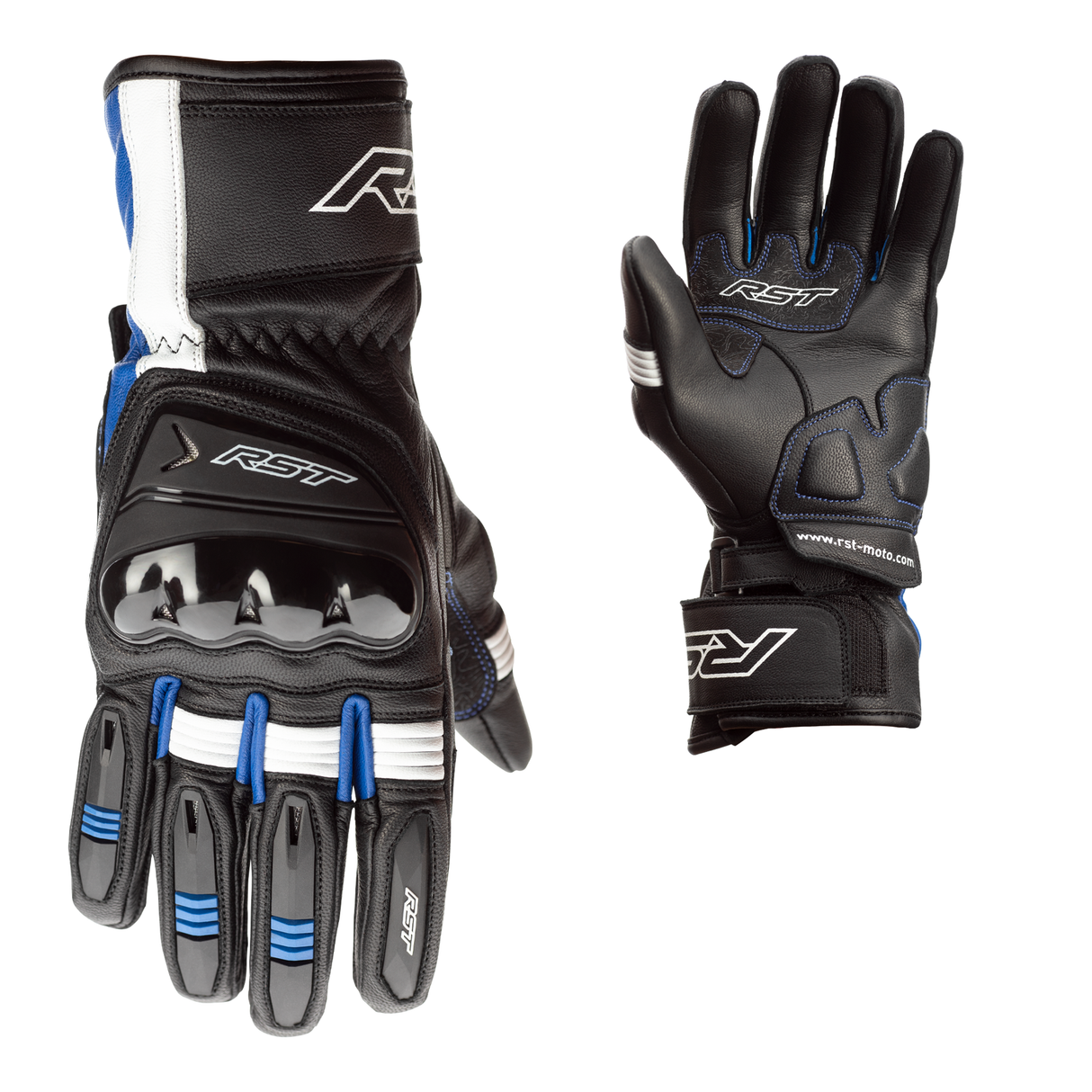 RST Pilot CE Mens Glove - Black / Blue / White