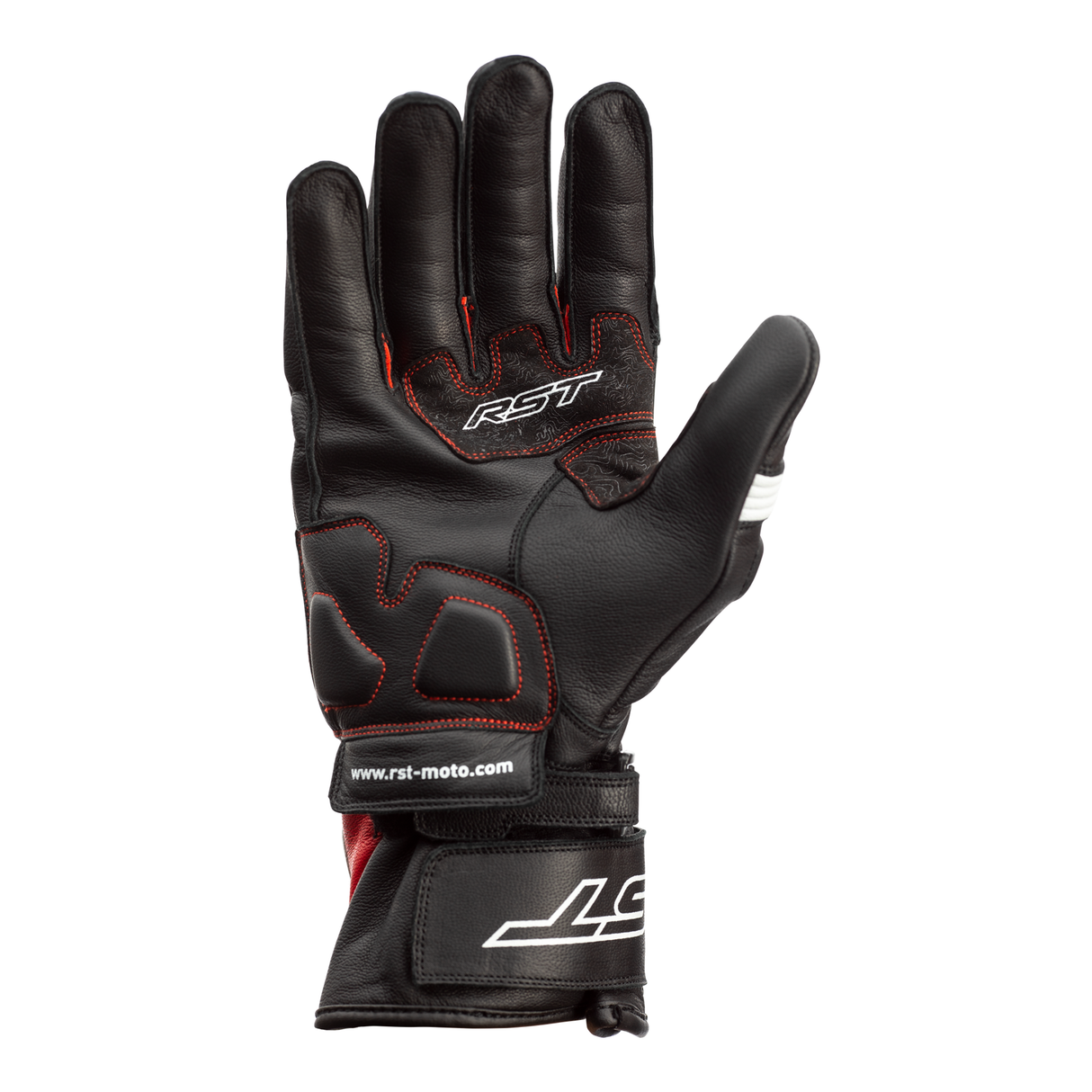 RST Pilot CE Mens Glove - Black / Red / White