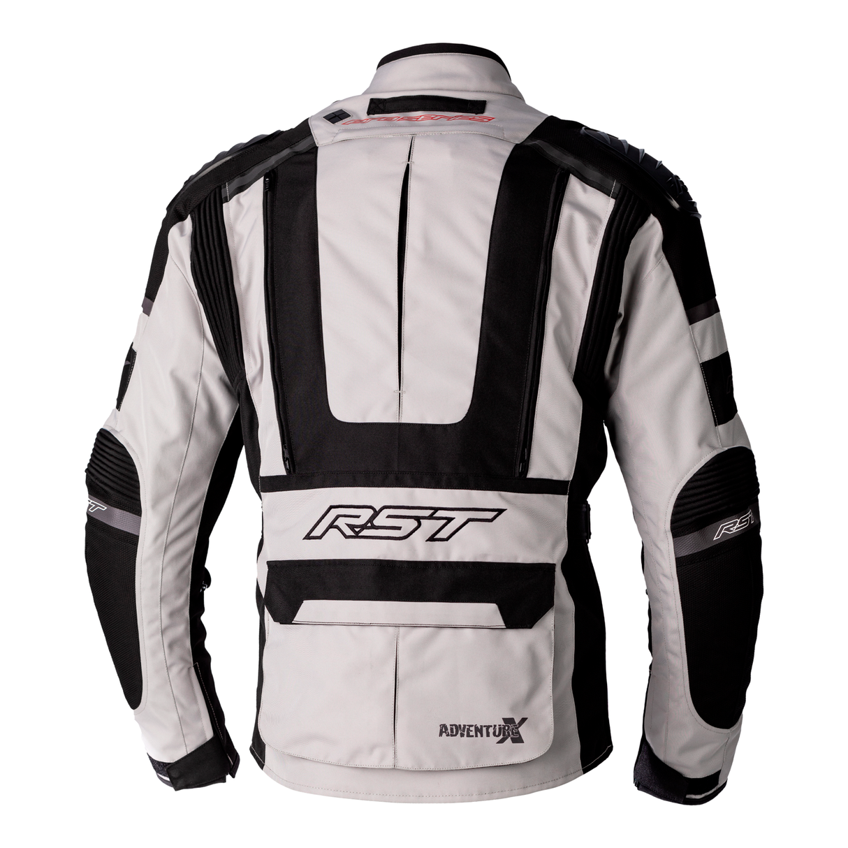 Pro Series Adventure-X CE Mens Textile Jacket - Silver / Black