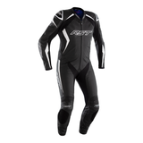 Podium Airbag CE Mens Leather Suit - Black / White / Black