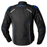 S1 CE Mens Textile Jacket - Black / Grey / Blue