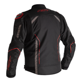 S1 CE Mens Textile Jacket - Black / Grey / Red