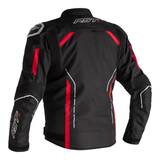 S1 CE Mens Textile Jacket - Black / Red / White