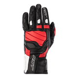 Turbine Leather CE Mens Glove - Black / Red / White