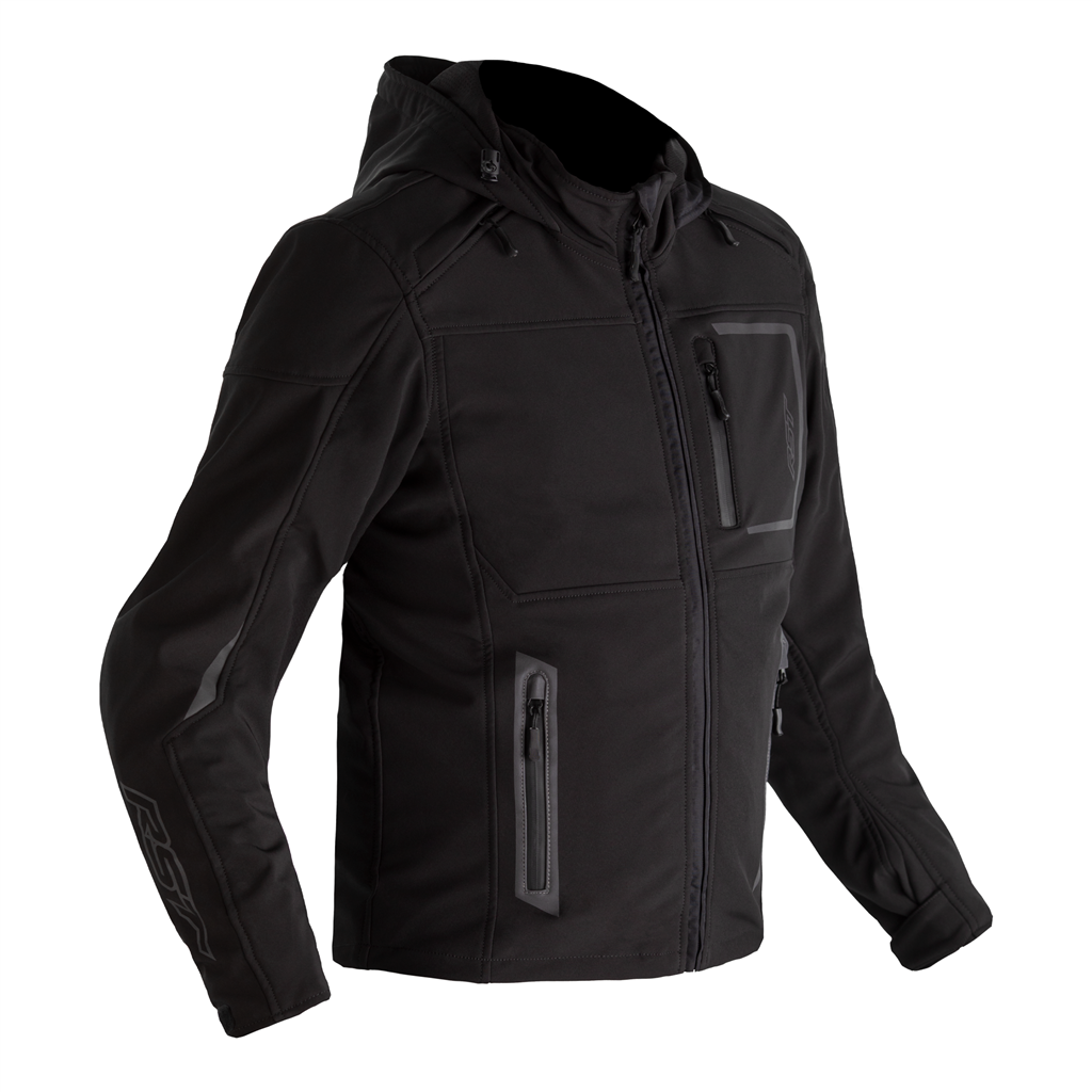 RST X Kevlar® Frontline CE Mens Textile Jacket - Black / Grey