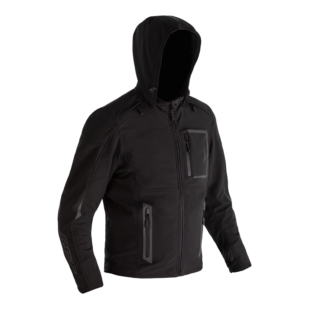 RST X Kevlar® Frontline CE Mens Textile Jacket - Black / Grey