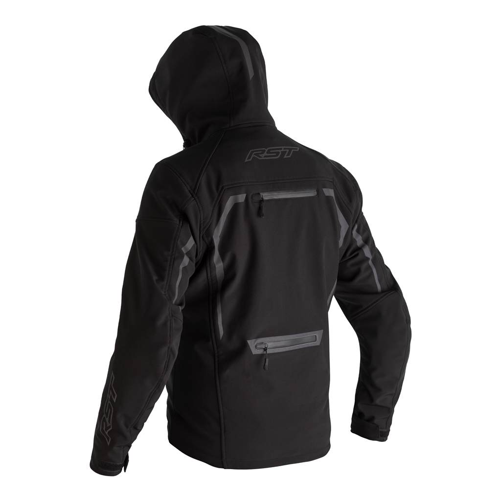 RST X Kevlar® Frontline CE Mens Textile Jacket - Black / Grey