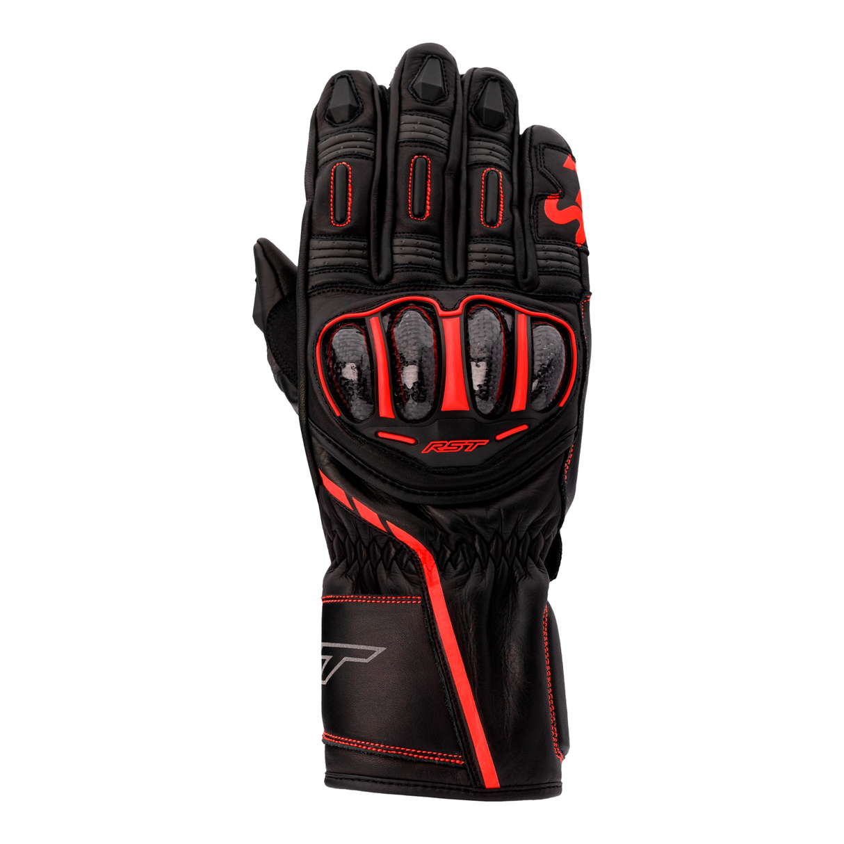 S1 CE Mens Glove - Black / Grey / Red