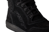 HiTop Moto Sneaker Mens CE Boot - Black Suede