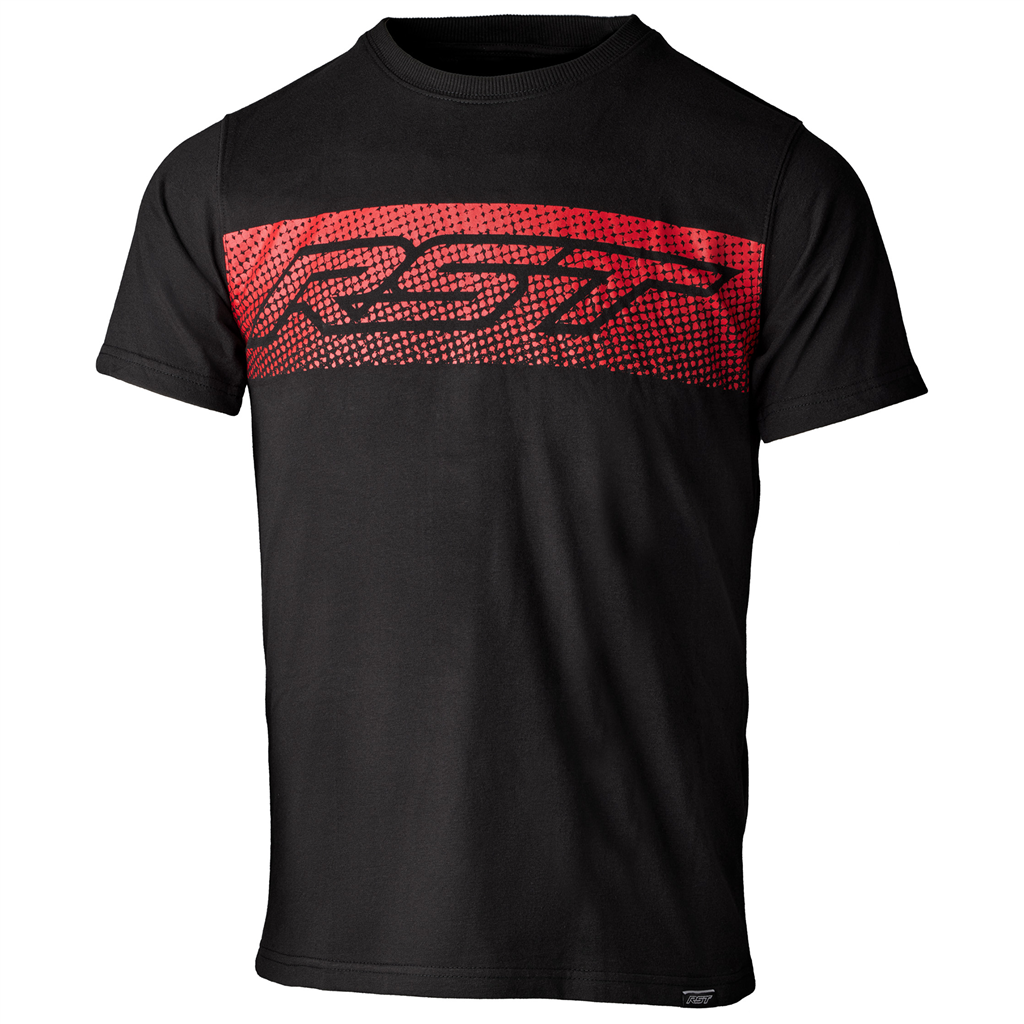 RST Gravel Mens T Shirt - Black / Red