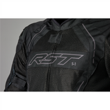 RST S1 Mesh CE Mens Textile Jacket - Black