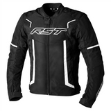 RST Pilot Evo CE Mens Textile Jacket - Black / White