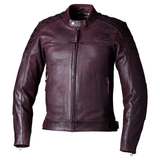 IOM TT Brandish 2 CE Mens Leather Jacket - Oxblood