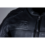 IOM TT Hillberry 2 CE Mens Leather Jacket - Black