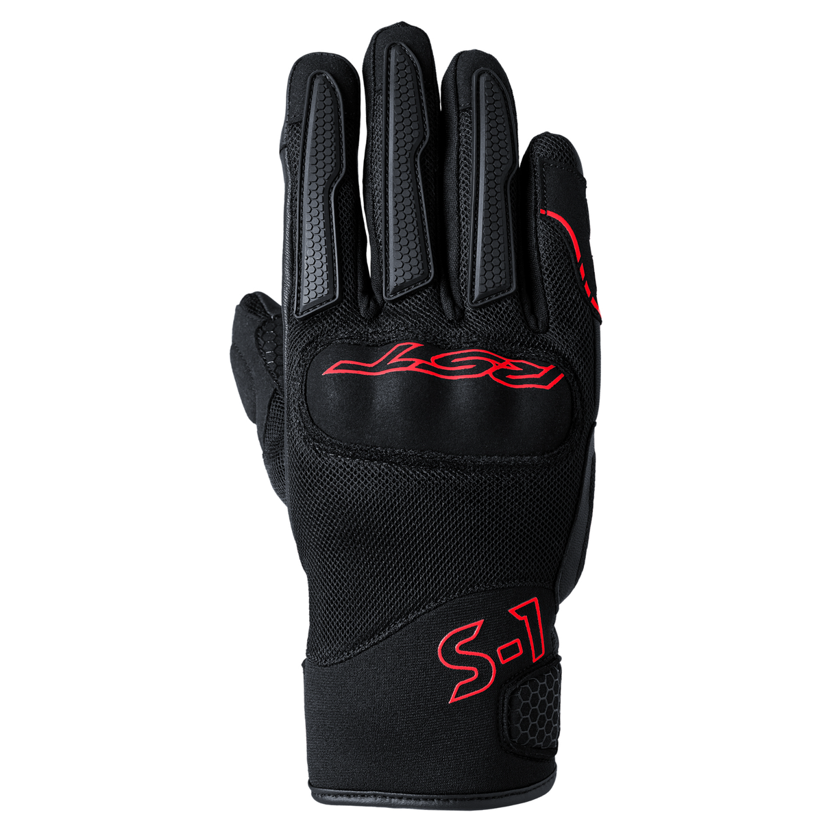 S1 Mesh CE Mens Glove - Black / Red