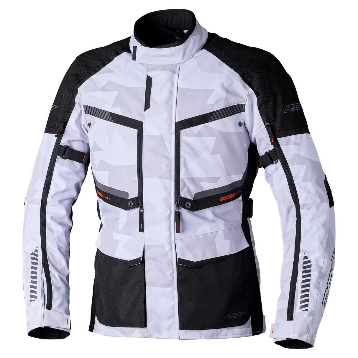 Maverick Evo CE Mens Textile Jacket - Silver / Camo