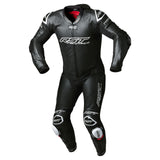 V4.1 Evo Kangaroo Airbag Mens Leather Suit - Black / Black