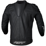 Tractech Evo 5 CE Mens Leather Jacket - Black / Black / Black