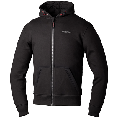 RST Team Zip Through CE MENS Textile Hoodie - Black