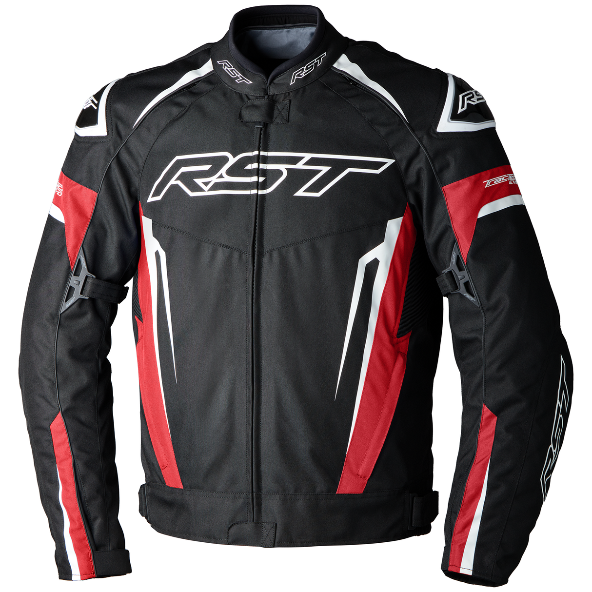 Tractech Evo 5 CE Mens Textile Jacket - Red / Black / White