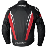 Tractech Evo 5 CE Mens Textile Jacket - Red / Black / White