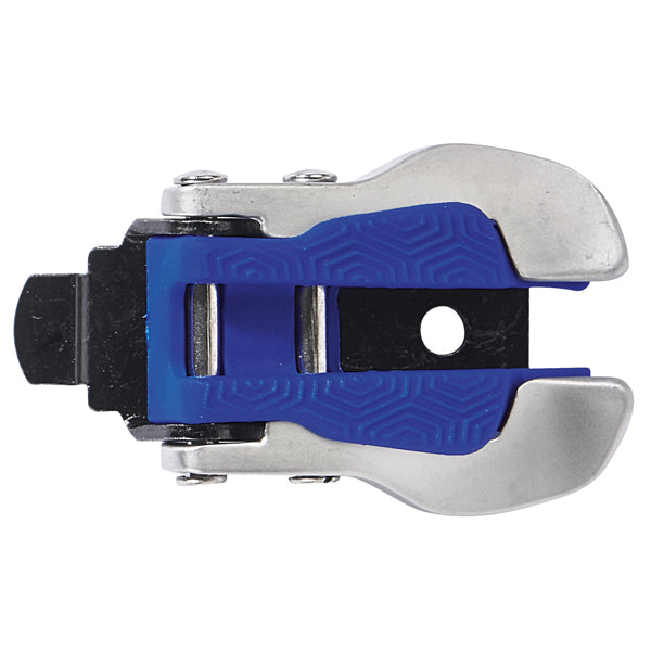 TCX Aluminium + Nylon Buckle - Silver / Blue