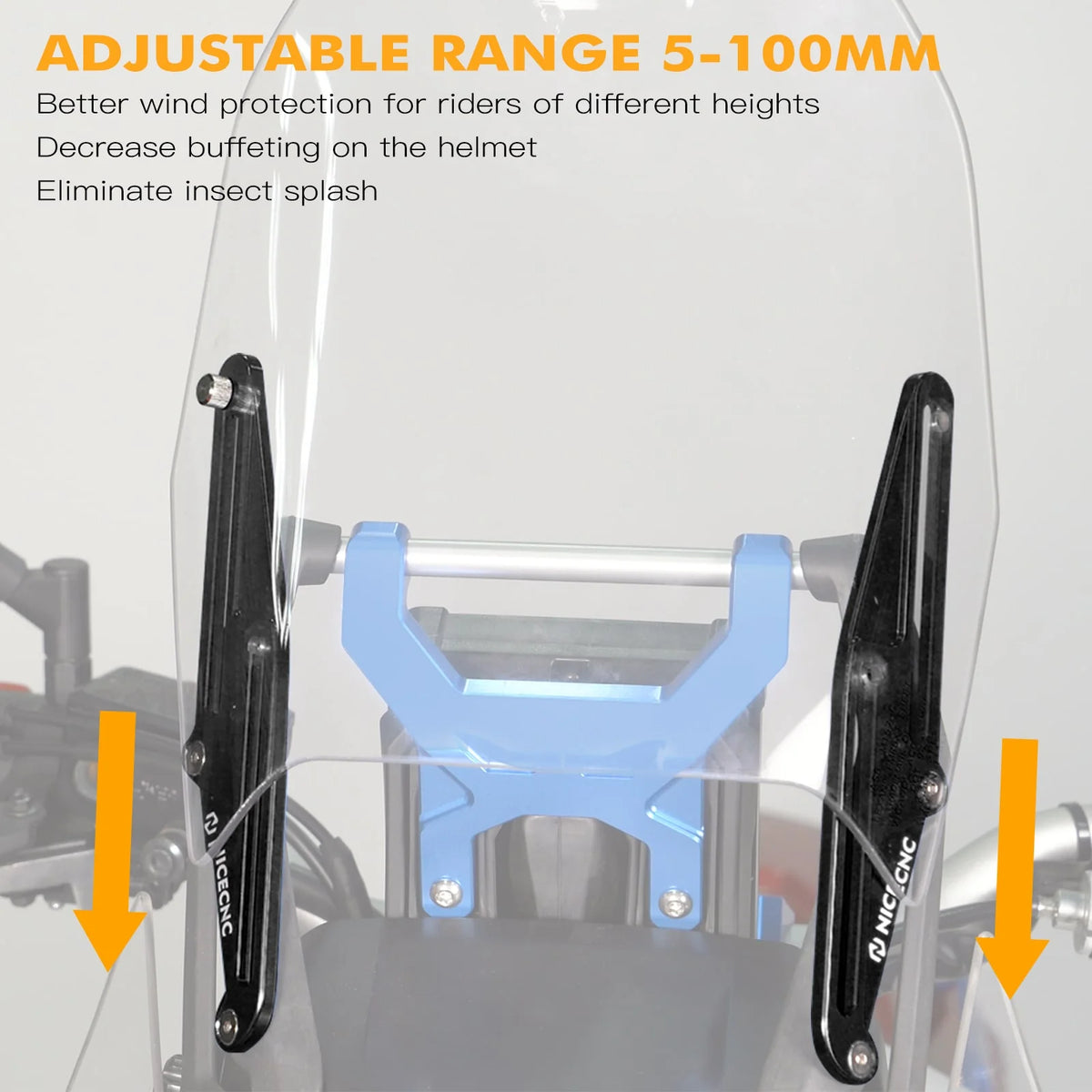 Carpe Iter Tenere 700 Windshield Adjuster