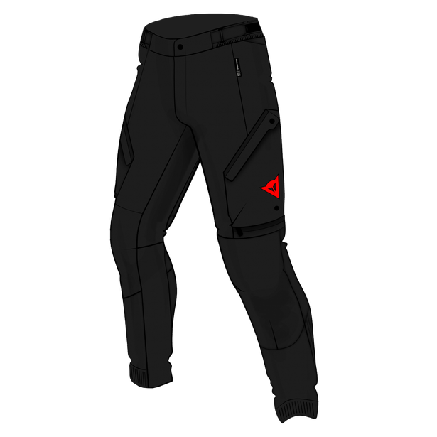 Dainese Mangen Abshell Pro Trousers - Black