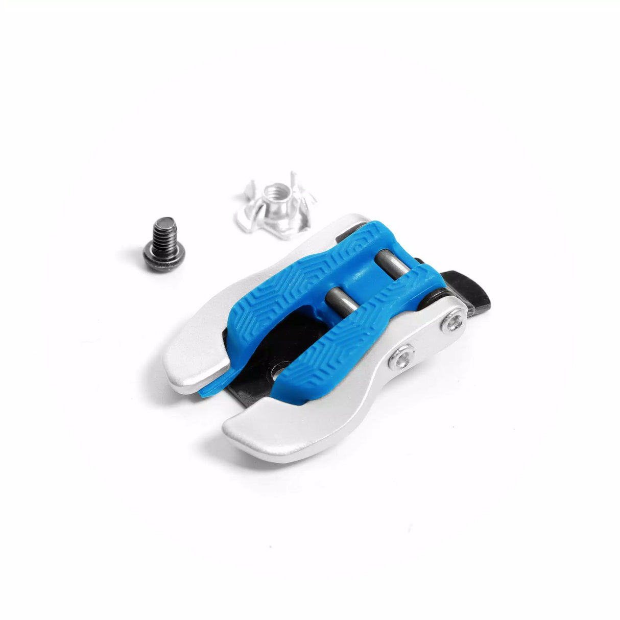 TCX Aluminium and Nylon Buckle X-Helium - Silver / Electric Blue