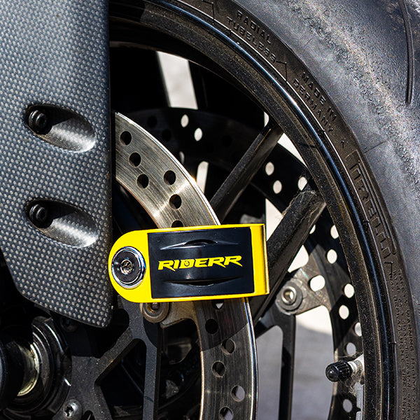 Riderr RT6 Alarm Disc Lock - Yellow