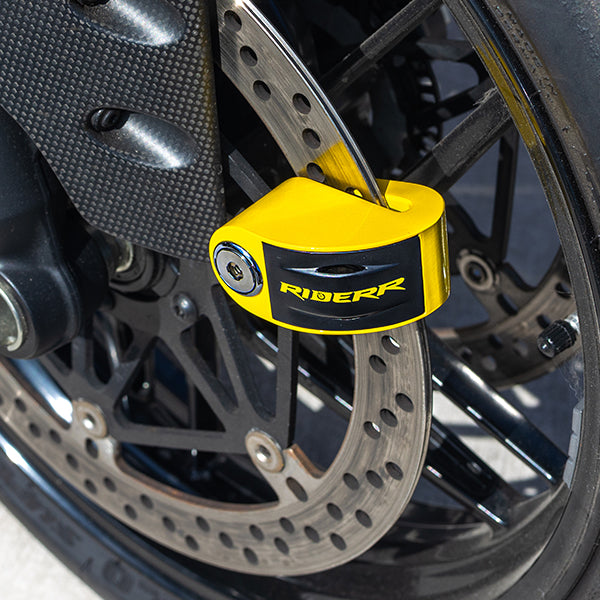 Riderr RT6 Alarm Disc Lock - Yellow