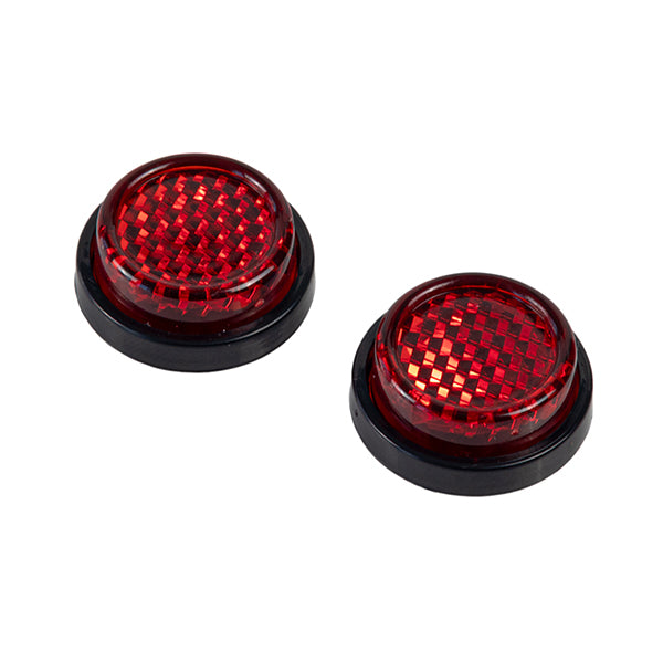 Riderr 2 x 20mm Self Adhesive Reflectors
