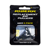 Riderr Replacement Zip Pullers (4 Pack)