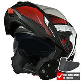 SMK Gullwing V2 Sonic - Matt Black / Grey / Red