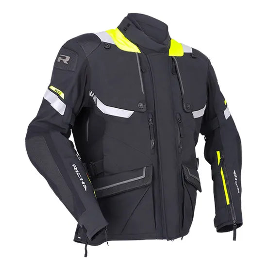 Richa Armada Pro Gore-Tex Jacket - Black / Flo Yellow