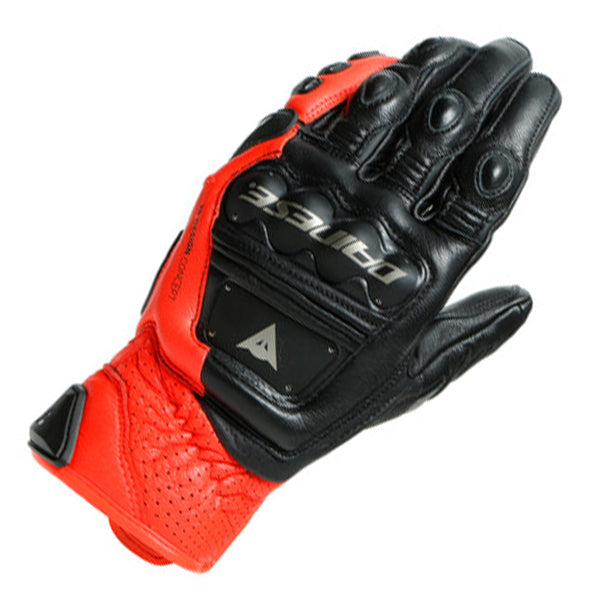 Dainese 4-Stroke 2 Glove - Black / Flo Red