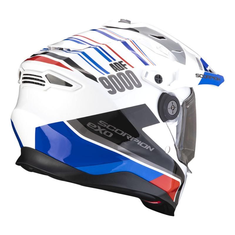 Scorpion ADF-9000 - Desert White / Blue / Red