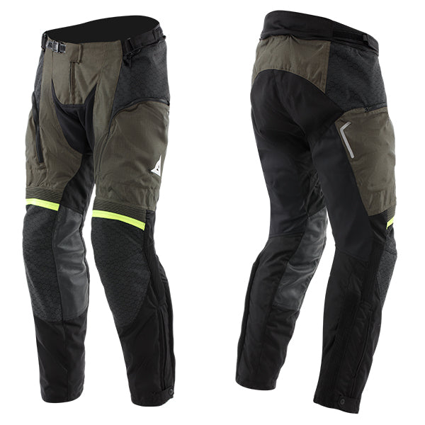 Dainese Super Adventure Abshell Trousers - Black / Tarmac / Flo Yellow