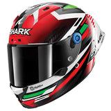 Shark Aeron-GP FIM Racing Firstlap - Red / Green / White