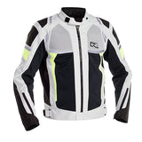 Richa Airstorm WP Jacket - Grey / Flo Yellow