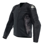 Dainese Avro 5 Leather Jacket - Black / Anthracite